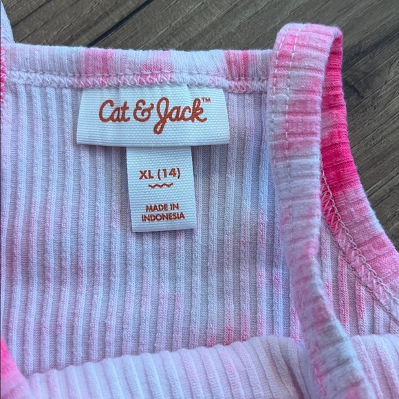 Girl’s Racerback Ribbed Tank - Picture 2 of 3